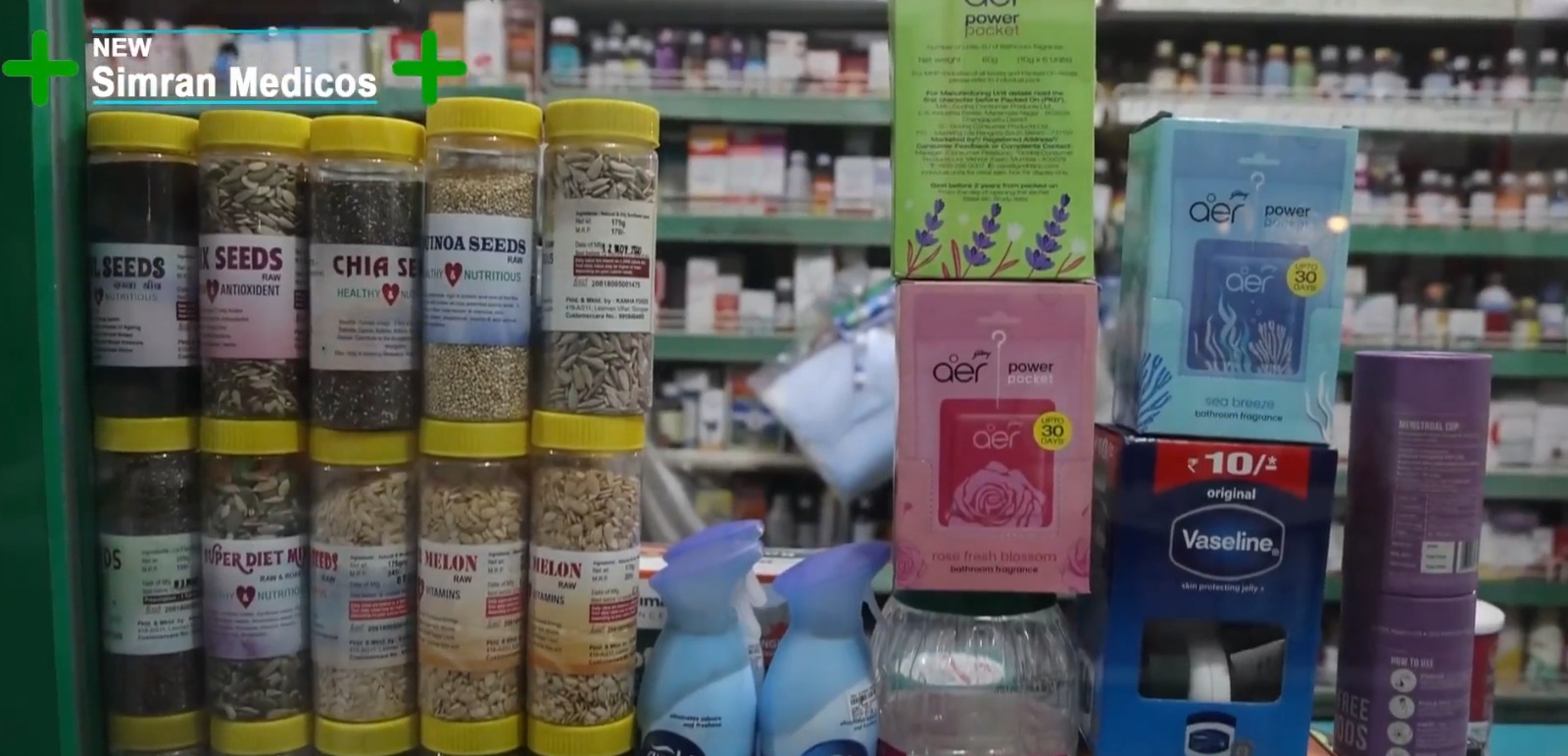 Herbal and wellness products at New Simran Medicos