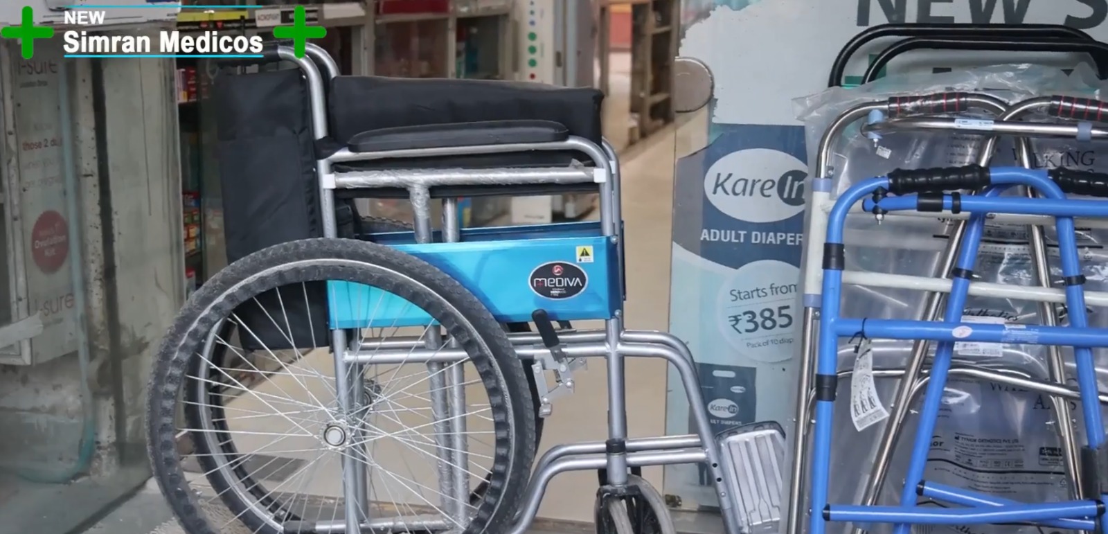 Surgical and mobility aids at New Simran Medicos
